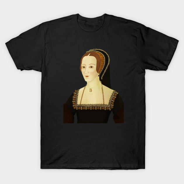 Historical illustrations - Anne Boleyn T-Shirt by vixfx